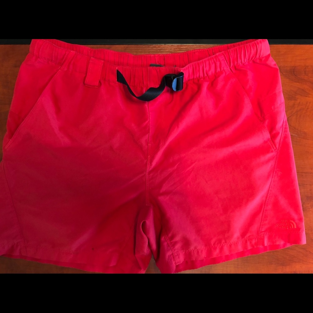 The North Face swimsuit.